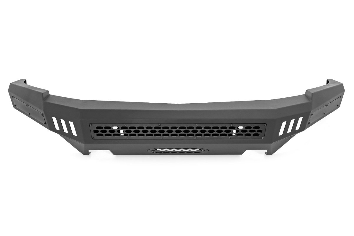 Chevrolet Silverado 1500 Front Bumper - Rough Country - High Clearance - Flat Black - '07-'13